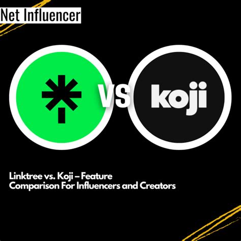 Koji vs. Linktree Comparison Chart